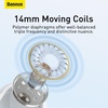image:imageBaseus Encok 35mm lateral inEar Wired Earphone H17 WhiteErgonomic