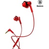 image:imageBaseus Encok H03 Wired Headphones  Red