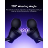image:imageBaseus Wired Headphones 35mm Bass Universal Stereo Headphones Noise Isolating Headphones Compatible with MacBook Pro 2023 Mac Studio PS4PS5 MP34 with Aux Port Encok HZ11 WhiteBlack