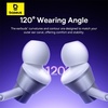 image:imageBaseus Wired Headphones 35mm Bass Universal Stereo Headphones Noise Isolating Headphones Compatible with MacBook Pro 2023 Mac Studio PS4PS5 MP34 with Aux Port Encok HZ11 WhiteWhite