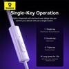 image:imageBaseus Wired Headphones 35mm Bass Universal Stereo Headphones Noise Isolating Headphones Compatible with MacBook Pro 2023 Mac Studio PS4PS5 MP34 with Aux Port Encok HZ11 WhiteWhite