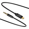image:imageBaseus Type C Male to 35 Male Audio Cable Yiven M01 Black CAM0101
