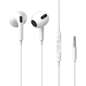 image:imageBaseus Encok 35mm lateral inEar Wired Earphone H17 WhiteErgonomic