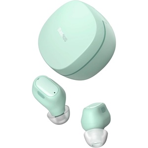 image:imageEarphones TWS Baseus Bowie WM01 green